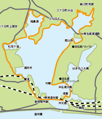 静岡県西遠地区サイクリングロード